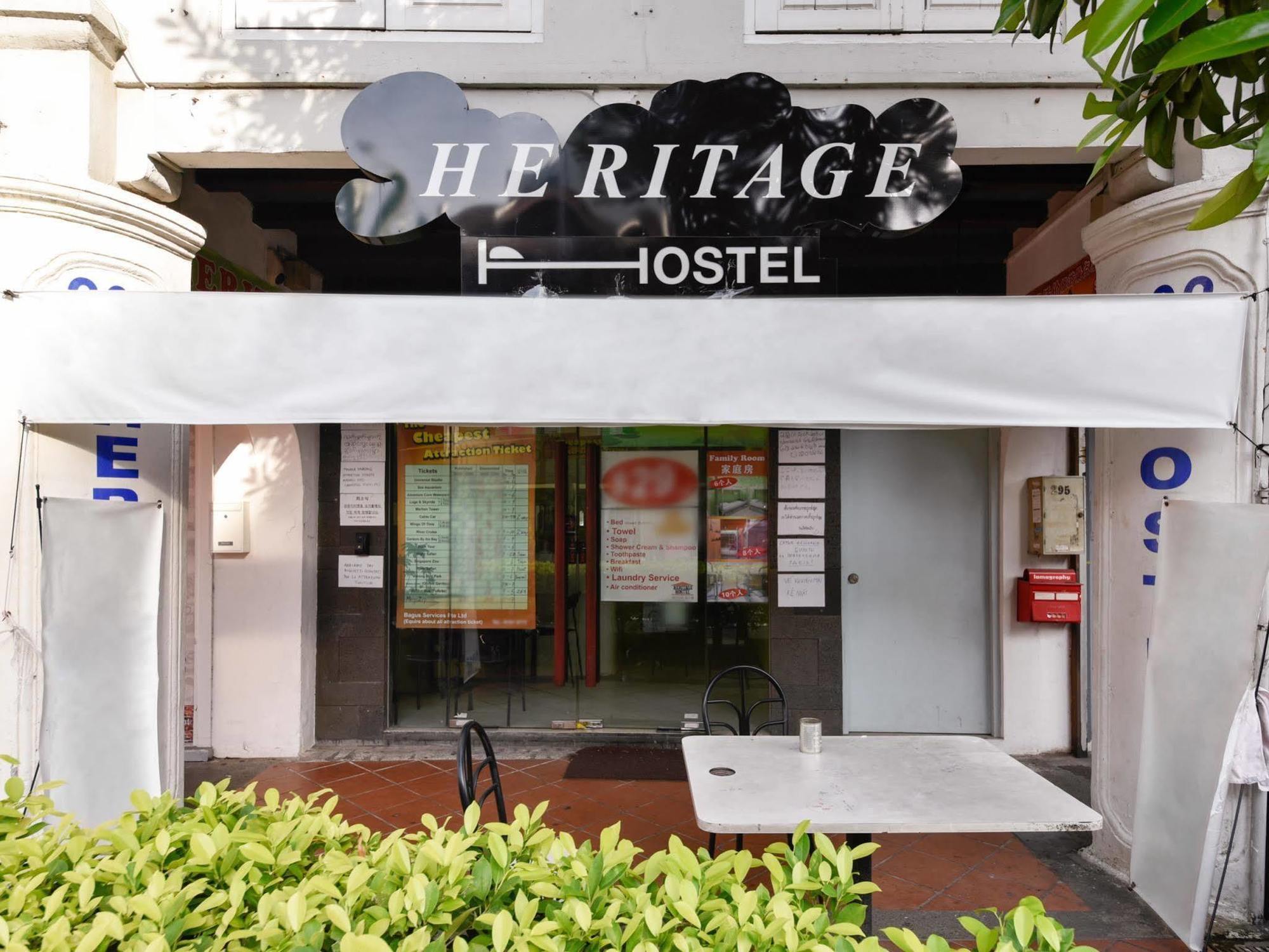 Heritage Hostel Singapur Zewnętrze zdjęcie